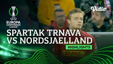 Spartak Trnava vs Nordsjaelland - Highlights | UEFA Europa Conference League 2023/24