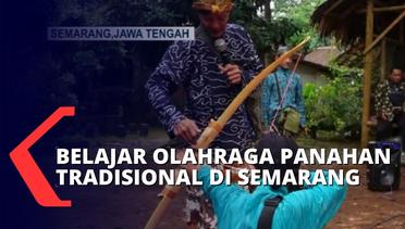 Jemparingan, Olahraga Panahan Tradisional Jadi Paket Wisata Baru di Omah Alas Kandri Gunungpati!