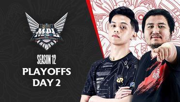 LIVE | MPL ID S12 | Babak Playoffs Hari 2  | Bahasa Indonesia