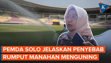 Rumput Stadion Manahan Menguning, Jadi Catatan FIFA
