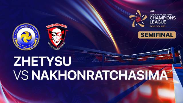 Zhetysu VC vs Nakhonratchasima Qmnic - Semifinal - Full Match | AVC Women's Volleyball Champions League
