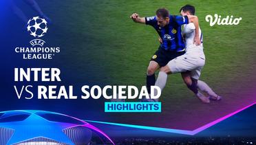 Inter vs Real Sociedad - Highlights | UEFA Champions League 2023/24