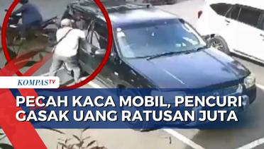 Aksi Pecah Kaca Mobil di Jakarta, Uang Ratusan Juta Raib