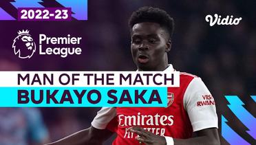 Aksi Man of the Match: Bukayo Saka | Arsenal vs Southampton | Premier League 2022/23