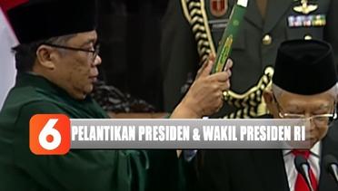 Ma'ruf Amin Ucapkan Sumpah Jabatan Wapres 2019-2024 - Pelantikan Presiden