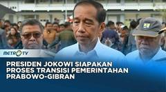 Presiden Jokowi Siapakan Proses Transisi Pemerintahan Prabowo-Gibran