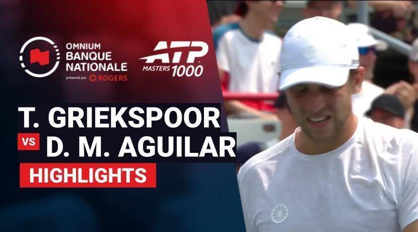 Tallon Griekspoor vs Daniel Merida Aguilar - Round 4 | ATP 1000: National Bank Open presented by Rogers 2026