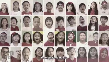 LAGU HARI MERDEKA - 17 Agustus 1945 - Kolaborasi Vidio Kids Indonesia