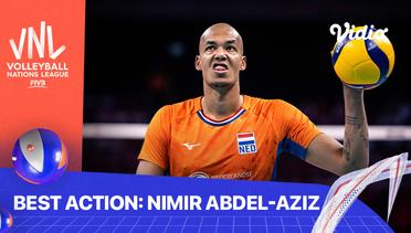 Best Action: Nimir Abdel-Aziz | Men’s Volleyball Nations League 2022