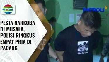 Pesta Narkoba di Musala, Petugas Gerebek dan Ringkus Empat Pria di Padang | Patroli