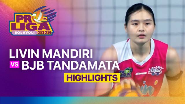 Putri: Jakarta Livin Mandiri vs Bandung BJB Tandamata - Highlight | Proliga 2026