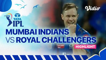 Highlights - Mumbai Indians vs Royal Challengers Bangalore | Indian Premier League 2023