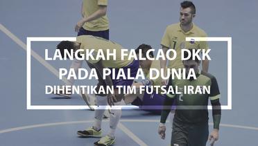 Langkah Falcao dkk pada Piala Dunia Dihentikan Tim Futsal Iran