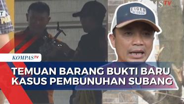 Polisi Beberkan Temuan Barang Bukti Sarung Golok di TKP Pembunuhan Ibu dan Anak Subang