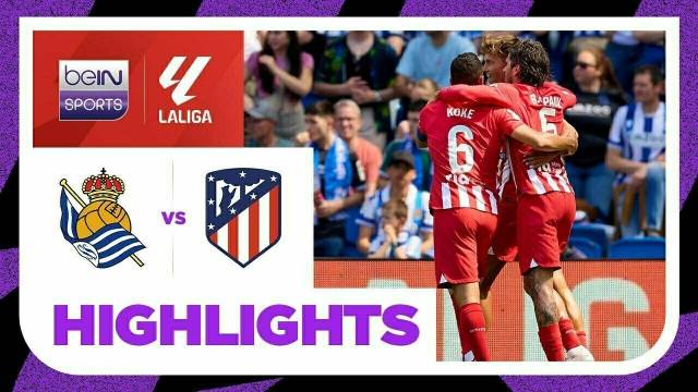 Real Sociedad vs Atletico Madrid - Highlights | LaLiga 2023/24