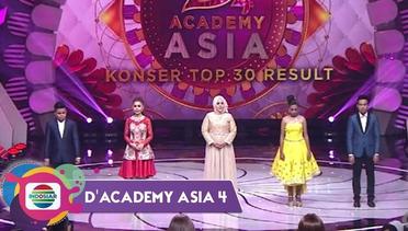 D'Academy Asia 4 - Top 30 Group 2 Result
