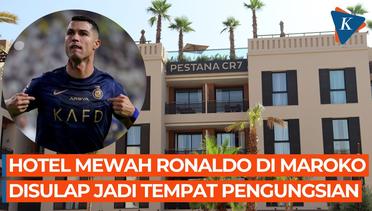 Pestana CR7, Hotel Mewah Ronaldo yang Diubah Jadi Tempat Pengungsian
