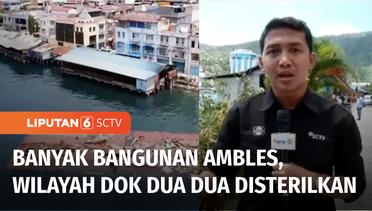 Live Report: Kafe-kafe di Dok Dua Miring hingga Ambles ke Laut, Empat Orang Meninggal | Liputan 6