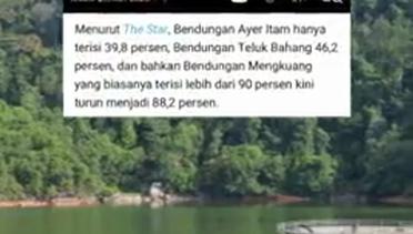 Malaysia "Panic Buying" Air Minum Akibat Sungai Mengering