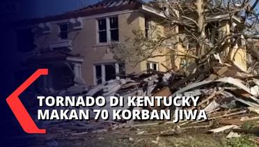 Detik-detik Tornado Terbesar dalam Sejarah Amerika Serikat Terjang Kentucky, Status Darurat!