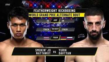 Smokin' Jo Nattawut vs. Yurik Davtyan | ONE Championship Full Fight