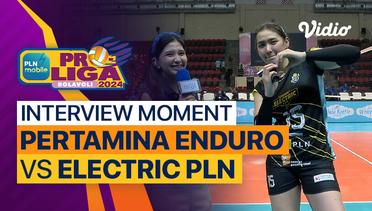 Wawancara Pasca Pertandingan | Final Four Putri: Jakarta Pertamina Enduro vs Jakarta Electric PLN | PLN Mobile Proliga 2024