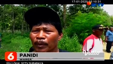 Rekontruksi Pembunuhan Janda Muda di Ladang Tebu. Ngawi, Jawa Timur