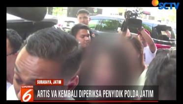 Artis VA Kembali Diperiksa Polda Jatim Terkait Kasus Prostitusi Online - Liputan 6 Pagi