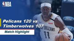 Match Highlight | New Orleans Pelicans 120 vs 107 Minnesota Timberwolves | NBA Regular Season 2019/20