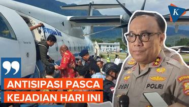 Polri-TNI Bersiaga di Papua Antisipasi Rusuh Pasca-penangkapan Lukas Enembe