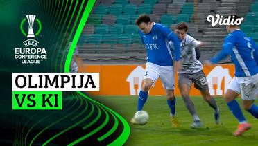 Olimpija vs KI - Mini Match | UEFA Europa Conference League 2023/24