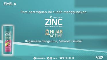 Pengalaman Menarik Para Perempuan Menggunakan Shampoo Zinc Hijab Active