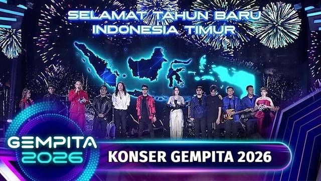 YAYY! Selamat Tahun Baru Untuk Indonesia Bagian Timur! | Gempita 2026