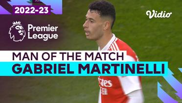 Aksi Man of the Match: Gabriel Martinelli  | Leicester vs Arsenal | Premier League 2022/23