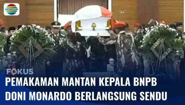 Eks Kepala BNPB Doni Monardo Dimakamkan di Taman Makam Pahlawan Kalibata | Fokus