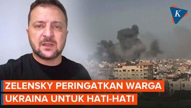 Zelensky Ungkap 2 Warga Ukraina Tewas dalam Serangan Hamas di Israel