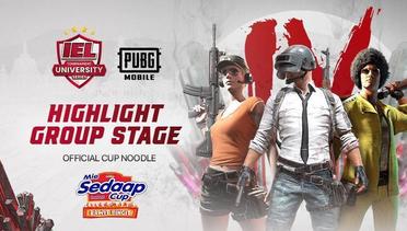 Highlight PUBG Mobile Group Stage | IEL Season IV