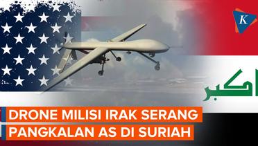Pangkalan AS di Suriah Diserang Drone Milisi Irak
