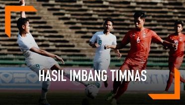 Hasil Imbang Timnas Indonesia U-22 Vs Myanmar