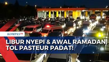 Long Weekend Libur Nyepi dan Jelang Ramadan, Tol Pasteur-Bandung Padat!