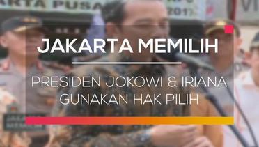 Presiden Jokowi & Iriana Gunakan Hak Pilih - Jakarta Memilih