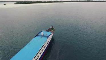 Widi Island Halmahera selatan Aerial Video