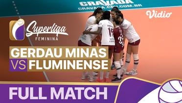 Full Match | Gerdau Minas vs Fluminense | Brazilian Women's Volleyball League 2022/2023