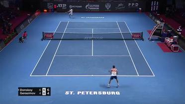 Match Highlight | Evgeny Donskoy 2 vs 0 Egor Gerasimov | ATP St. Petersbug Open 2020