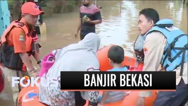 Drainase Buruk, Banjir di Perumahan Bumi Nasio Indah, Bekasi, Lama Surut
