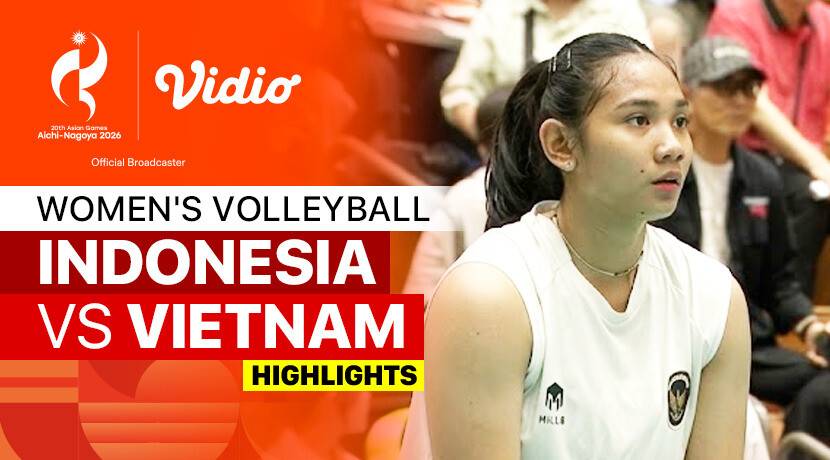 Indonesia vs Vietnam - Women's Volleyball Classification Match 5th-8th | 20th Asian Games Aichi-Nagoya 2026
