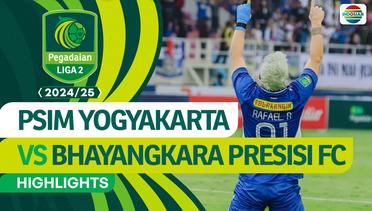 PSIM Yogyakarta VS Bhayangkara Presisi FC - Highlights | Pegadaian Liga 2 2024/25