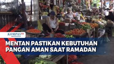 Mentan Pastikan Kebutuhan Pangan Aman Saat Ramadan
