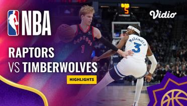 Toronto Raptors vs Minnesota Timberwolves - Highlights | NBA Regular Season 2023/24