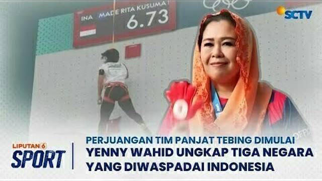 Ketum FPTI Yenny Wahid Mengaku Tim Panjat Tebing Indonesia dalam Kondisi Siap Tempur | Liputan 6 Sport